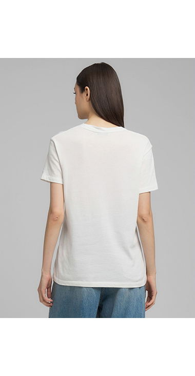 グラフィックプリントクルーネックTシャツ 詳細画像